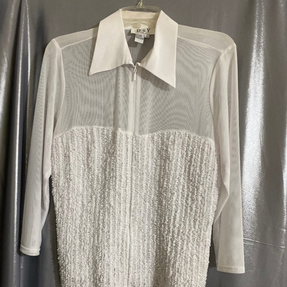 Blouse White Size Large